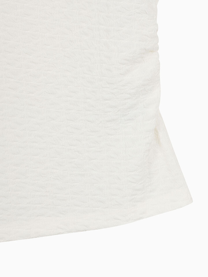 T-SHIRT L/S - sisley k long sleeve t-shirt - Creamy White | Sisley K image number 5